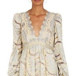 Marc Jacobs Metallic Lace Runway Dress, wedding
